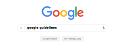 Google’s guidelines